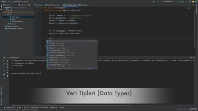 Test Mühendisleri İçin Java Eğitimi – Screenshot 2