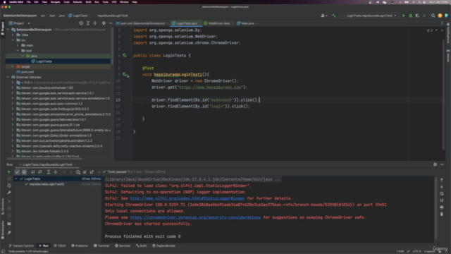 Test Mühendisleri İçin Java Eğitimi – Screenshot 3