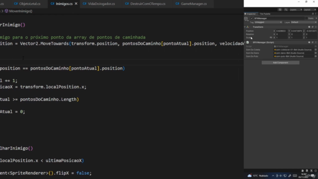 Unity: Crie um Jogo de Plataforma 2D – Screenshot 3