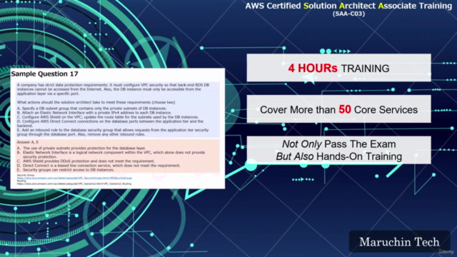 AWS Certified Solutions Architect Associate Training SAA-C03 – Screenshot 2