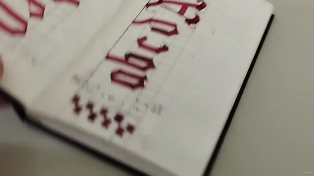 Desenho de letras góticas – Screenshot 3