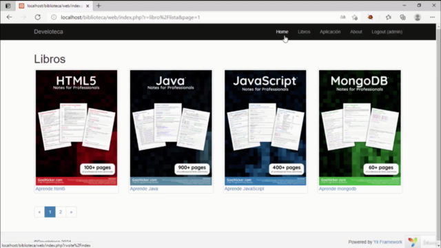 Aprende php Yii Framework, curso práctico para iniciarse – Screenshot 3