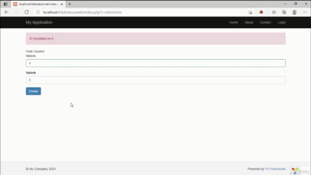 Aprende php Yii Framework, curso práctico para iniciarse – Screenshot 4