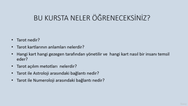 Temel Tarot Kursu - HAP ANLATIM – Screenshot 1