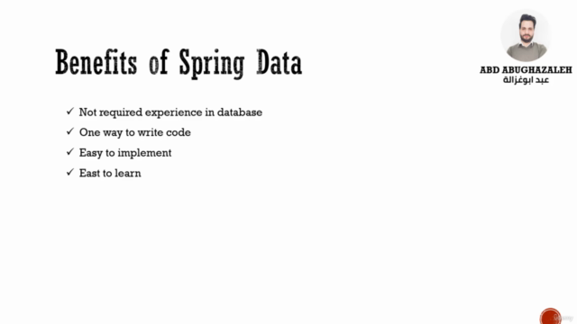 Spring Data and Spring Boot Course بالعربي – Screenshot 4