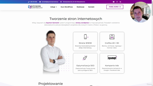 Tworzenie stron www - Wordpress i WooCommerce + Elementor – Screenshot 3