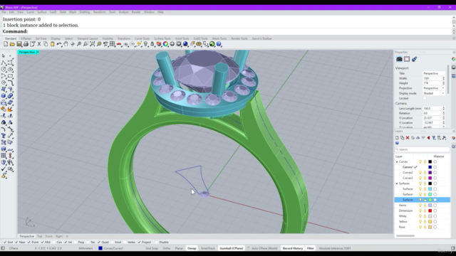The ULTIMATE Guide to Jewellery CAD Design with Rhino 3D – Screenshot 2