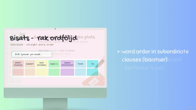 Master Swedish Grammar: Understanding Word Order – Screenshot 2