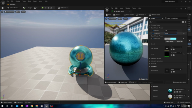 Unreal Engine 5 Material & Niagara & Chaos – Screenshot 1