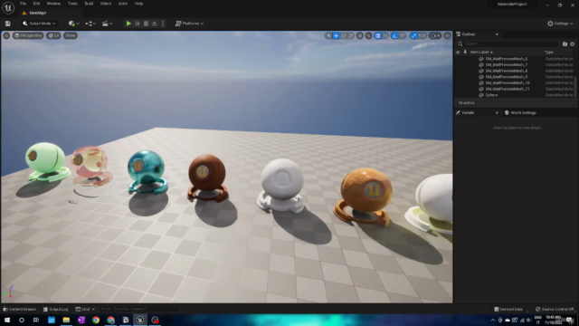 Unreal Engine 5 Material & Niagara & Chaos – Screenshot 2