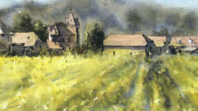 Paint a Sunflower Field in Watercolor – Screenshot 2