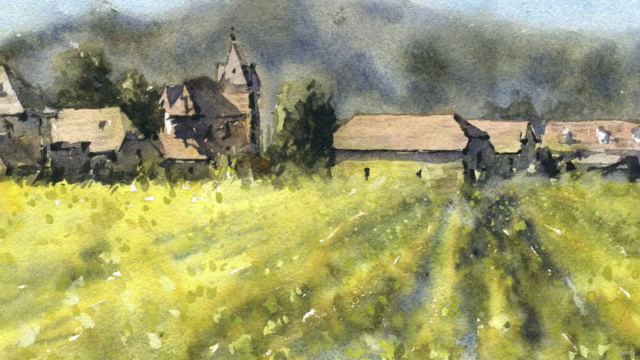 Paint a Sunflower Field in Watercolor – Screenshot 3