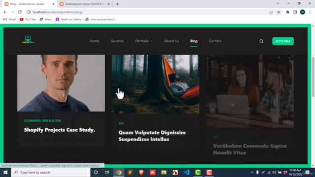 Build Responsive Real World Portfolio WordPress Website – Screenshot 4