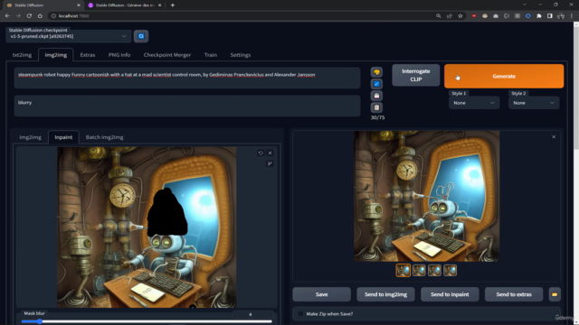Stable Diffusion : Générer des images par IA comme un pro ! – Screenshot 4