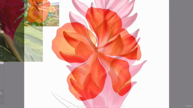 Procreate - Illustrate Tropical Flowers – Screenshot 2
