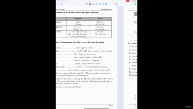 English Grammar Practice Beginner Level (with workbook) - Screenshot_03