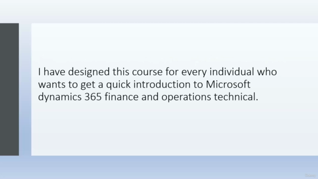 Microsoft Dynamics 365 F&O Intro Technical Training Course – Screenshot 3