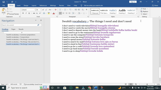 Learn Swahili (Swahili Masterclass Volume 1) – Screenshot 4