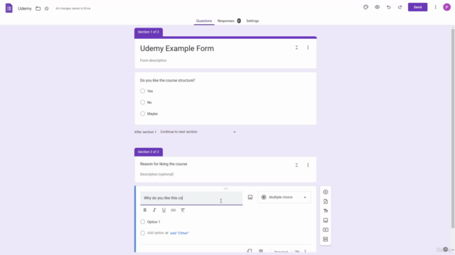 Learning Google Forms from Scratch – Screenshot 2