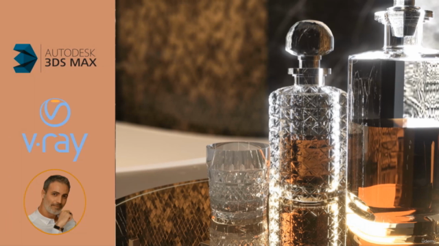 3Ds Max V-ray5 Gerçekçi Banyo Aydınlatma (2022) – Screenshot 1