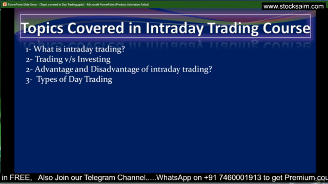 The Complete Day Trading Master Course in Hindi | Intraday - Screenshot_01