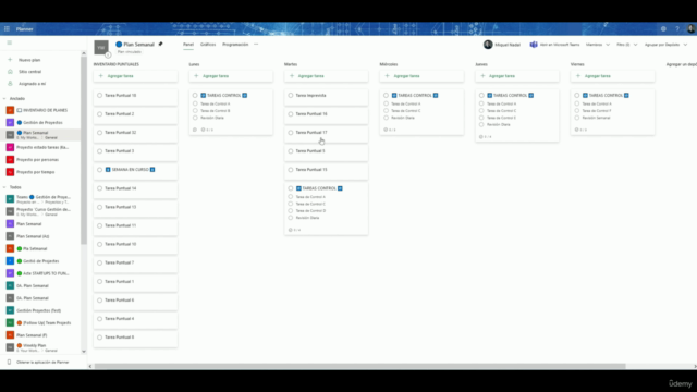 Planificación y Gestión de Proyectos con Microsoft Planner – Screenshot 3