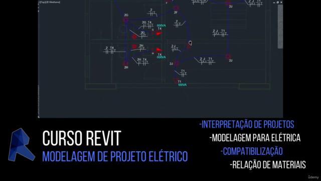 Revit - Modelagem de projeto elétrico – Screenshot 2