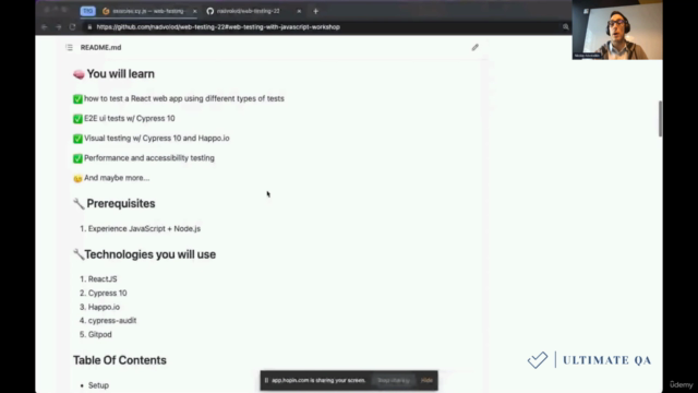 Web Testing with JavaScript – Screenshot 2