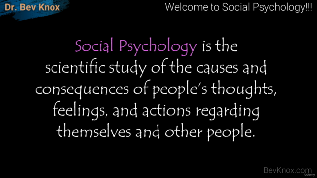 Intro to Social Psychology (Certificate of Completion) – Screenshot 1