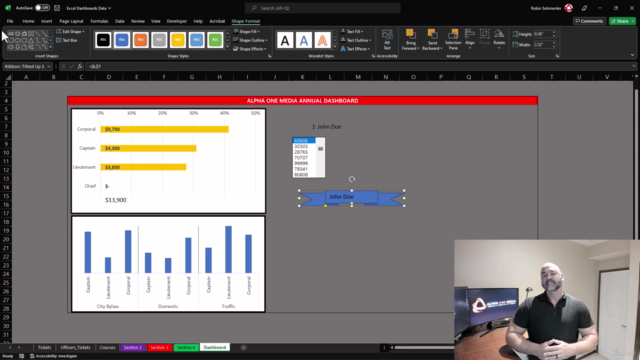 Microsoft Excel Dashboards Crash Course for Advanced Users – Screenshot 1