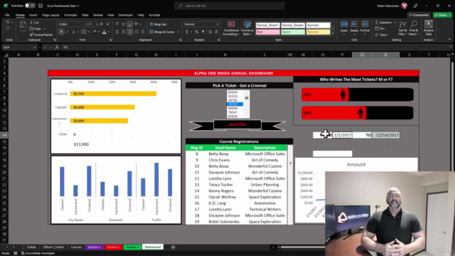 Microsoft Excel Dashboards Crash Course for Advanced Users – Screenshot 3