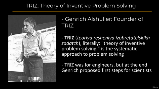 Theory of Inventive Problem Solving (TRIZ) for Scientists – Screenshot 2