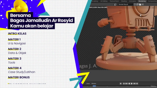 Blender : 3D Modeling untuk Pemula – Screenshot 3