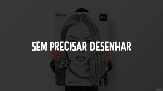 Crie DESENHOS REALISTAS no Photoshop – Screenshot 2