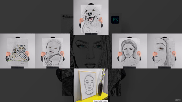 Crie DESENHOS REALISTAS no Photoshop – Screenshot 3