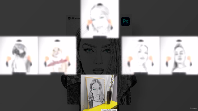 Crie DESENHOS REALISTAS no Photoshop – Screenshot 4