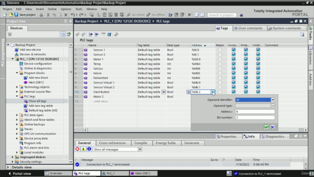 Curso PLC SIEMENS TIA PORTAL niveles básico e Intermedio Pt1 – Screenshot 4