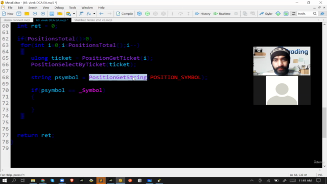 MQL5 programming Course: Develop a complete Forex Strategy – Screenshot 2