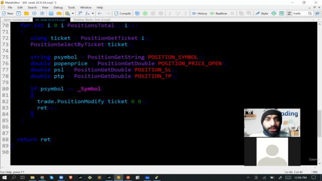 MQL5 programming Course: Develop a complete Forex Strategy – Screenshot 3