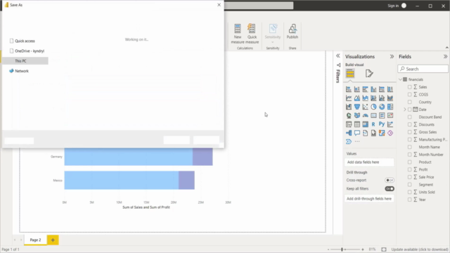 Excel and PowerBi for Data Visualization – Screenshot 2