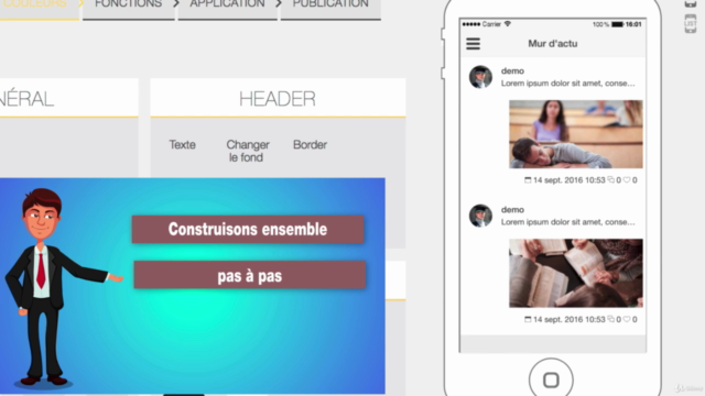 Créez des applications mobiles sans programmer + bonus – Screenshot 4