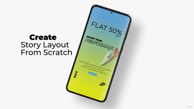 After Effects : Create animated social media stories – Screenshot 3