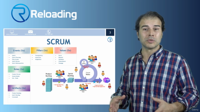 Seja um melhor profissional IT com a adoção do SCRUM (Agile) – Screenshot 2