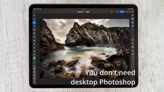Beginner to Expert: Photoshop on the iPad – Screenshot 1