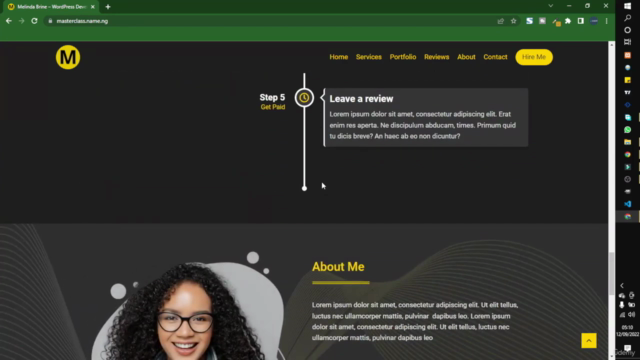 How To Make Portfolio Website – Screenshot 2