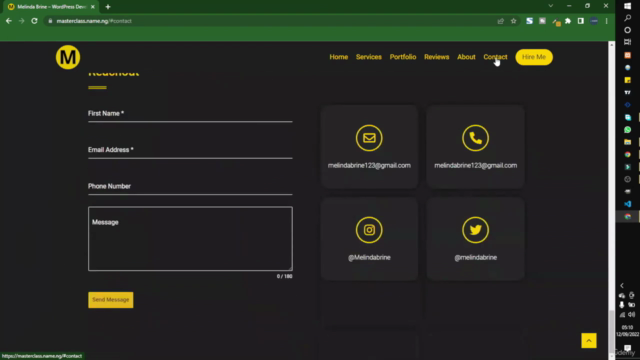 How To Make Portfolio Website – Screenshot 3