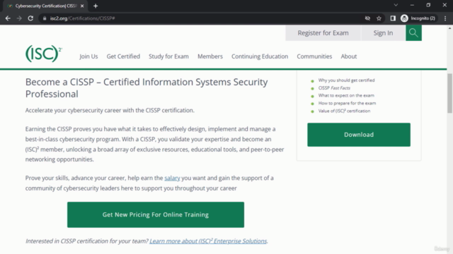 8 Domains All In One - The Complete CISSP Guide – Screenshot 1