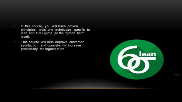 Lean Six Sigma Green Belt – Screenshot 2