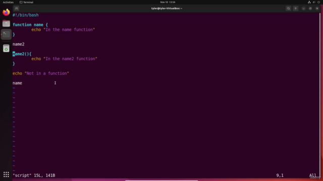 The Complete Bash/Shell Developer Course – Screenshot 4