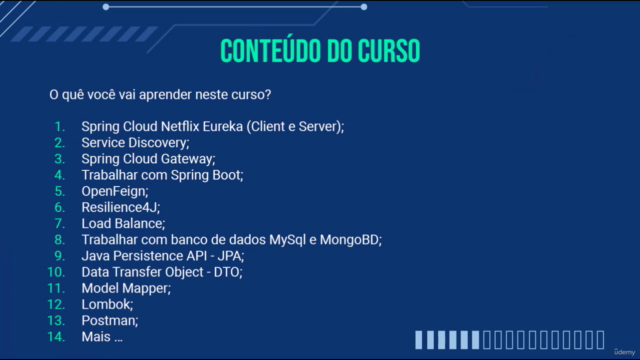 Spring Boot: Microservices, Cloud, Netflix Eureka e mais - Screenshot_01